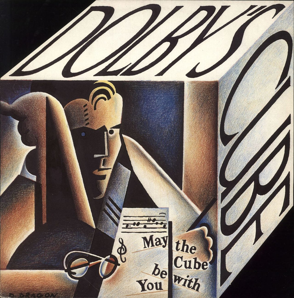 Thomas Dolby Dolby's Cube - Die-cut Cube P/s UK 12" vinyl single (12 inch record / Maxi-single) 12R6100