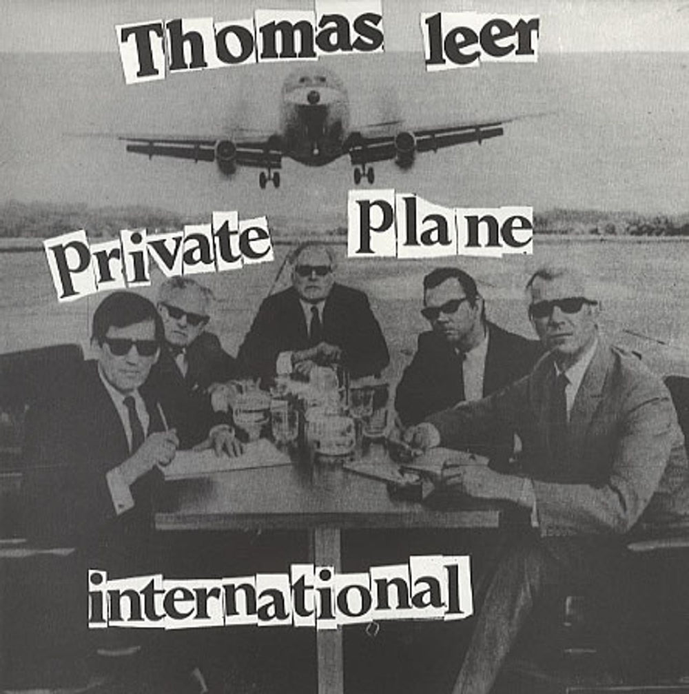 Thomas Leer Private Plane/ International UK 7" vinyl single (7 inch record / 45) OBCO001