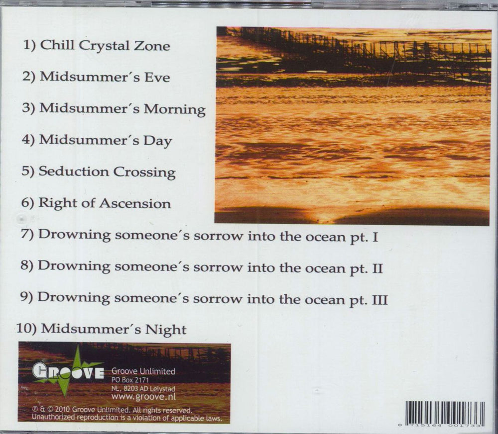 Thorsten Quaeschning Midsummer: Music For Sound Divers & Baptism Ceremonies Dutch CD album (CDLP) 8715164001733