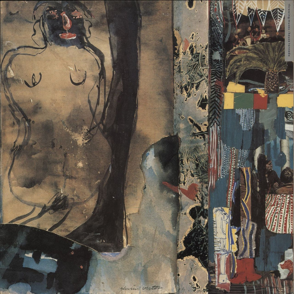 Throwing Muses House Tornado UK vinyl LP album (LP record) CAD802