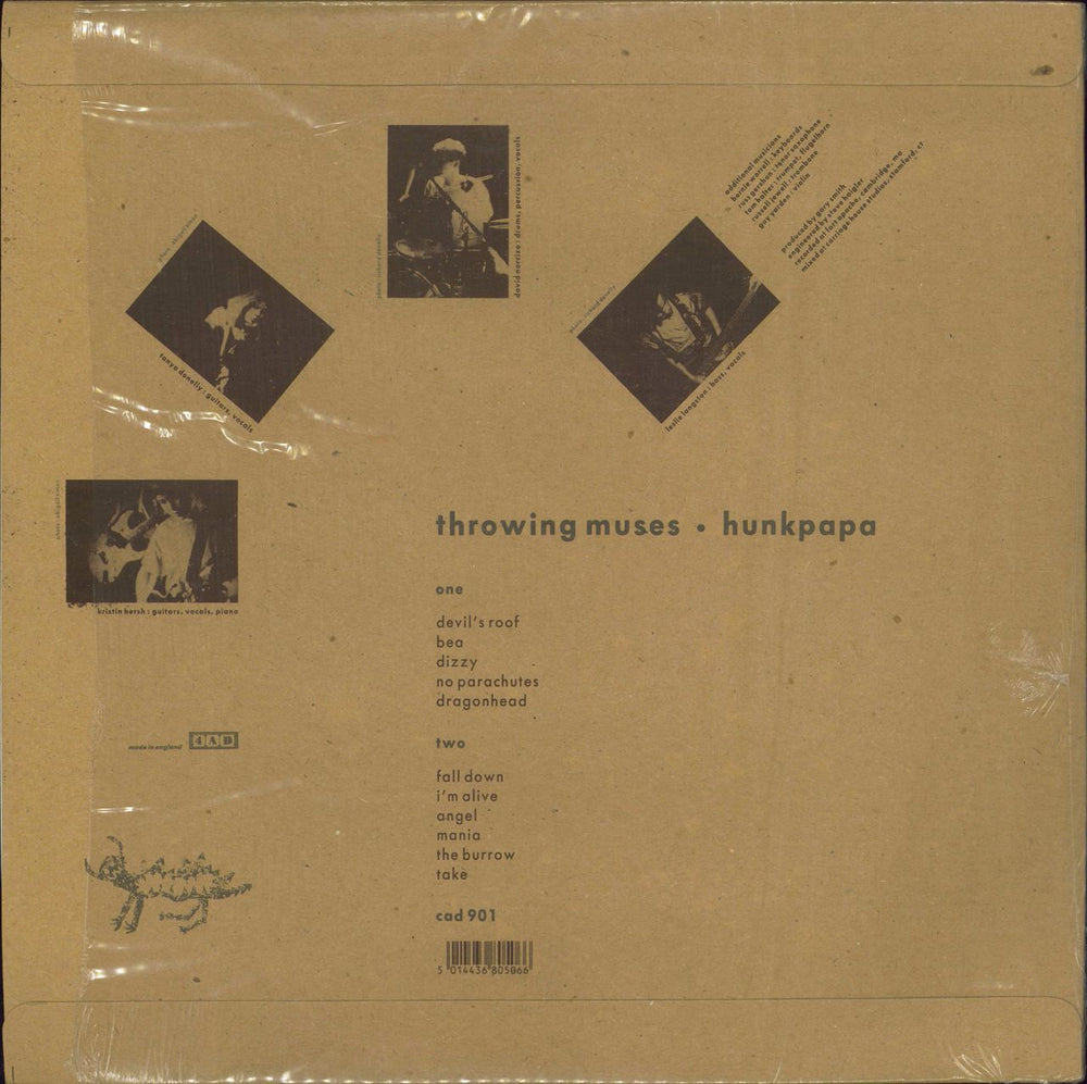 Throwing Muses Hunkpapa - Flipback sleeve - EX UK vinyl LP album (LP record) 5014436805066