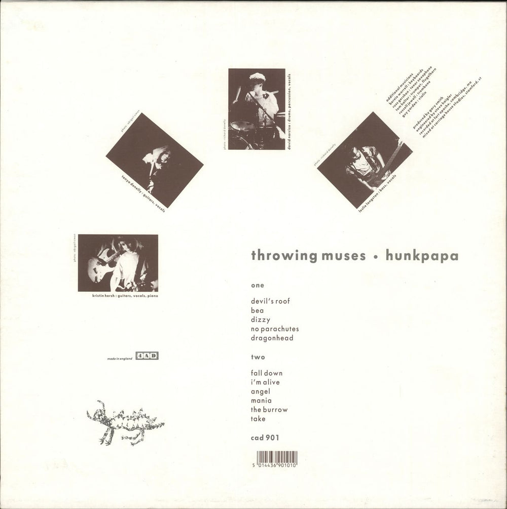 Throwing Muses Hunkpapa - Thick Card Sleeve UK vinyl LP album (LP record) 5014436901010