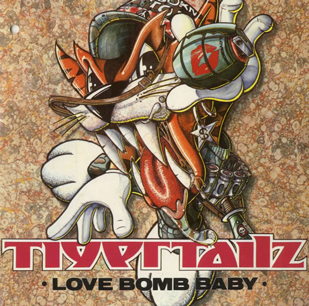 Tigertailz Love Bomb Baby UK 7" vinyl single (7 inch record / 45) KUT132