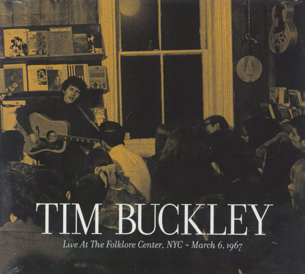 Tim Buckley Live At The Folklore Center, NYC - March 6, 1967 - Sealed UK CD album (CDLP) TSQ2189