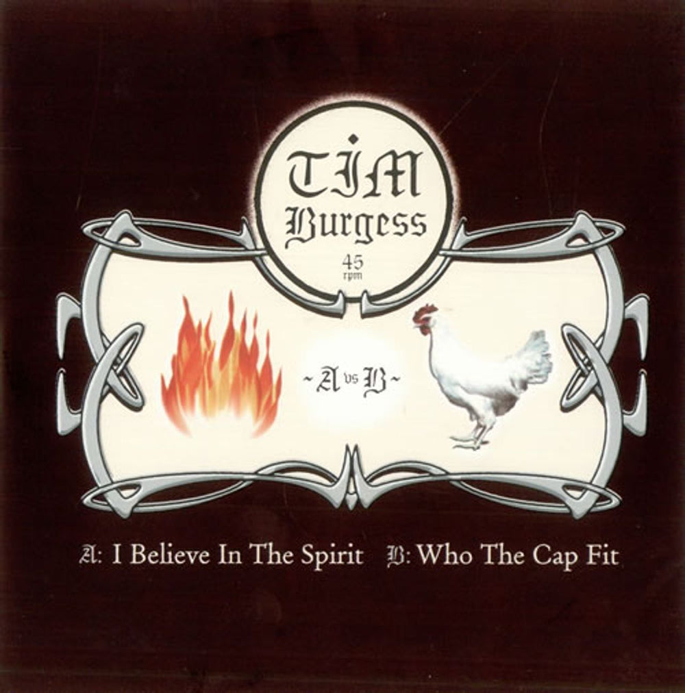 Tim Burgess I Believe In The Spirit UK 7" vinyl single (7 inch record / 45) PIASB109-7