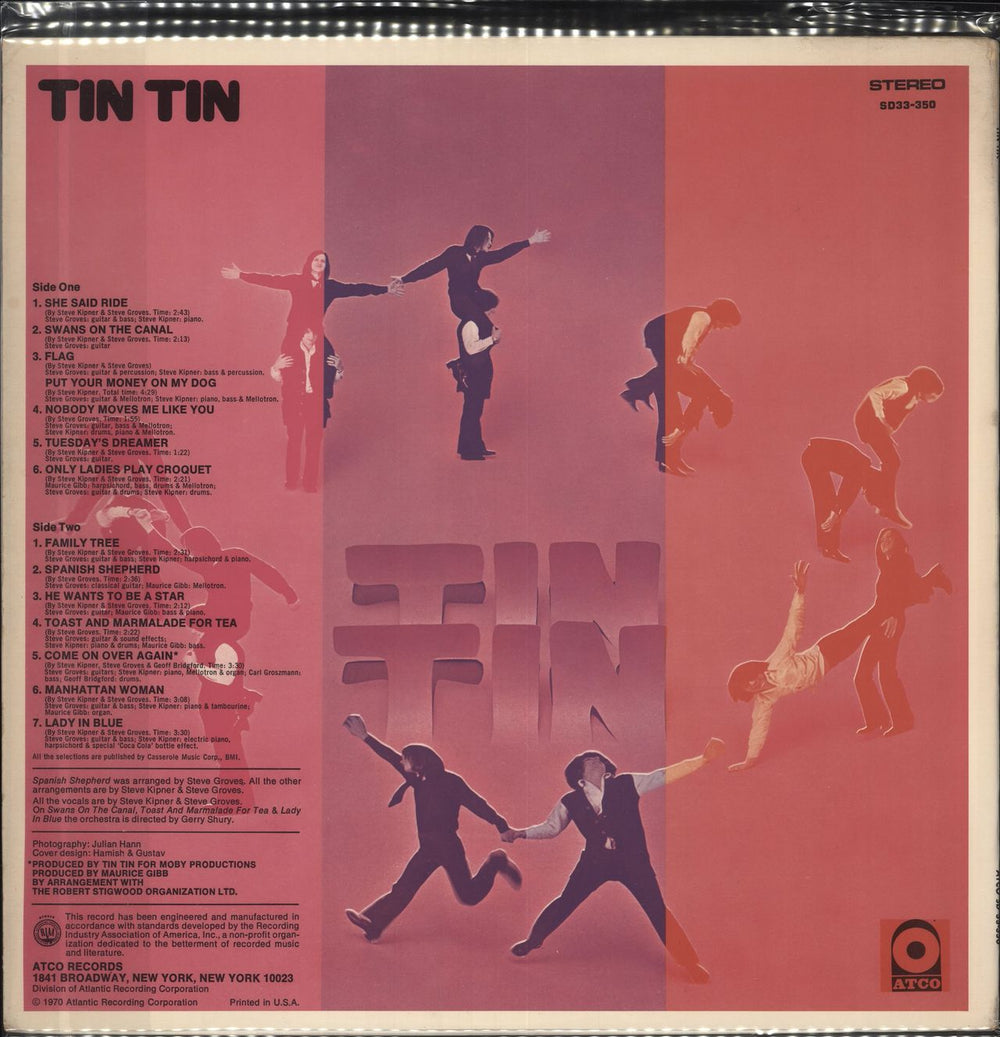 Tin Tin Tin Tin - Mono US Promo vinyl LP album (LP record) TT1LPTI737105