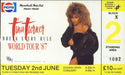 Tina Turner Break Every Rule Plus Ticket Stub UK tour programme