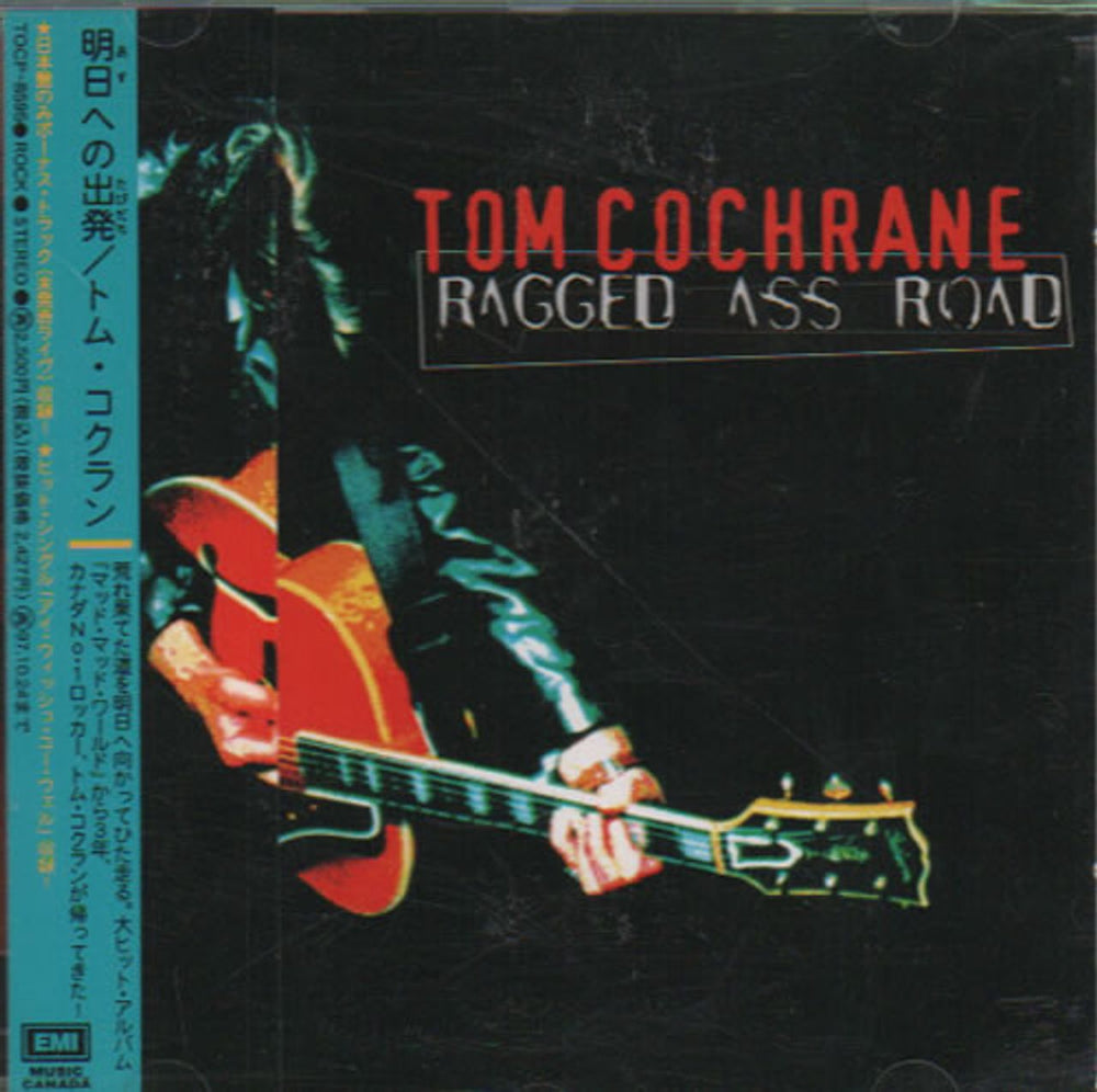 Tom Cochrane Ragged Ass Road Japanese Promo CD album (CDLP) TOCP-8595