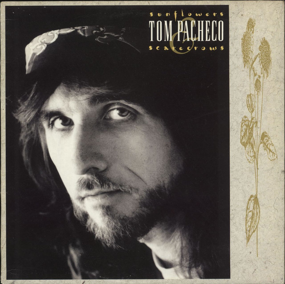 Tom Pacheco Sunflowers & Scarecrows UK vinyl LP album (LP record) RTMLP30