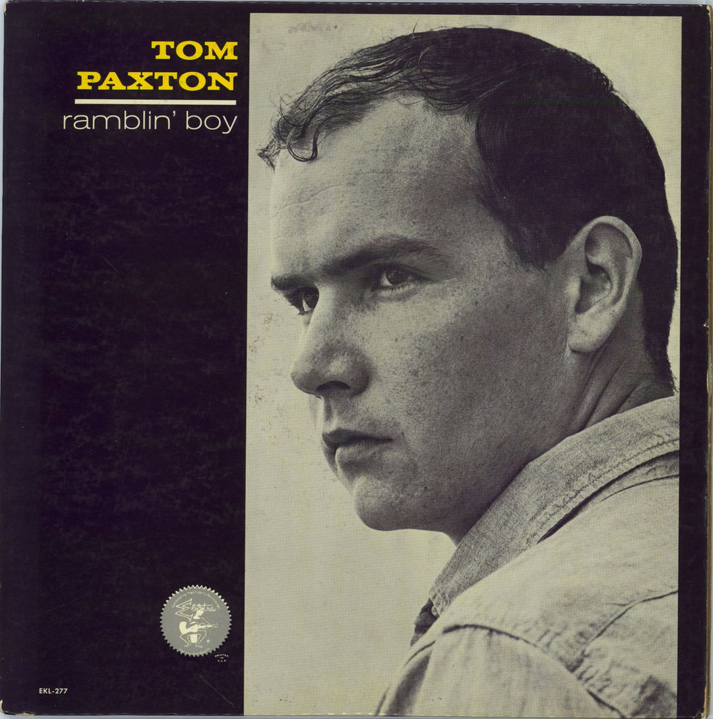 Tom Paxton Ramblin' Boy - 1st US vinyl LP album (LP record) EKL-277