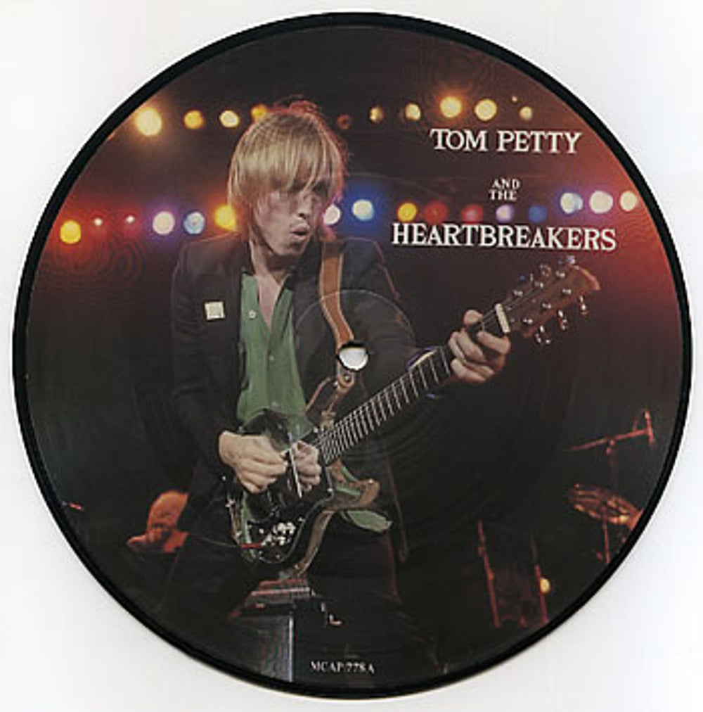 Tom Petty & The Heartbreakers Refugee UK 7" vinyl picture disc (7 inch picture disc single) MCAP778