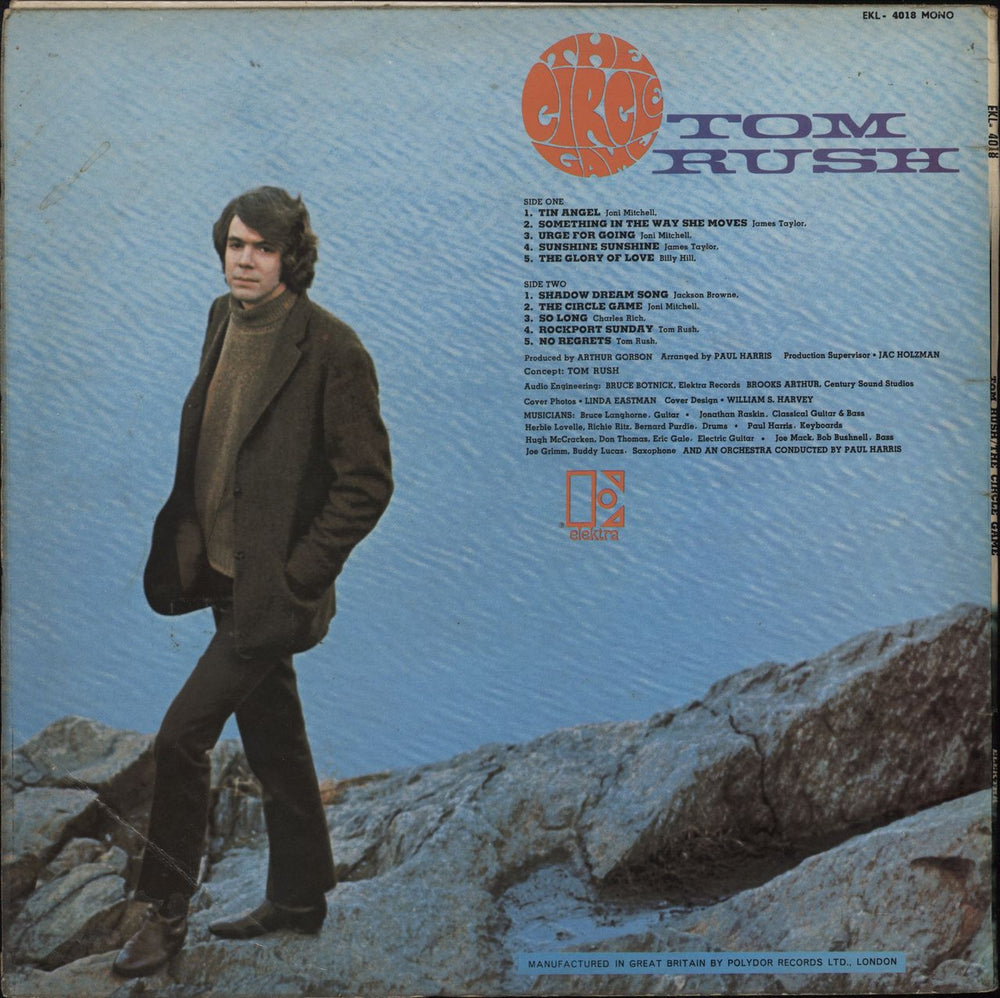 Tom Rush The Circle Game UK vinyl LP album (LP record)