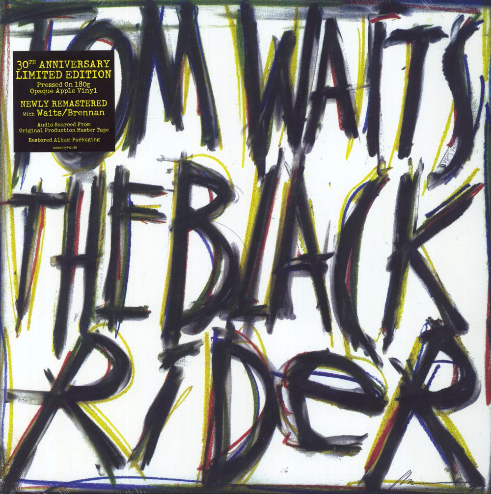 Tom Waits The Black Rider - Opaque Apple Vinyl - Remastered 180 Gram - Sealed UK vinyl LP album (LP record) 00602448894885