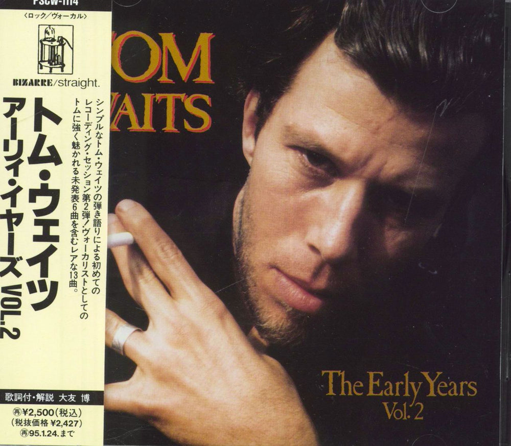 Tom Waits The Early Years Vol. 2 Japanese CD album (CDLP) PSCW-1114