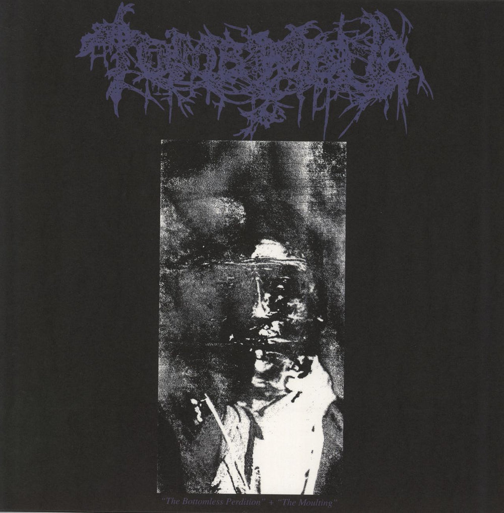 Tomb Mold The Bottomless Perdition + The Moulting - Cyan Vinyl Swedish vinyl LP album (LP record) YOTZ#2017-023