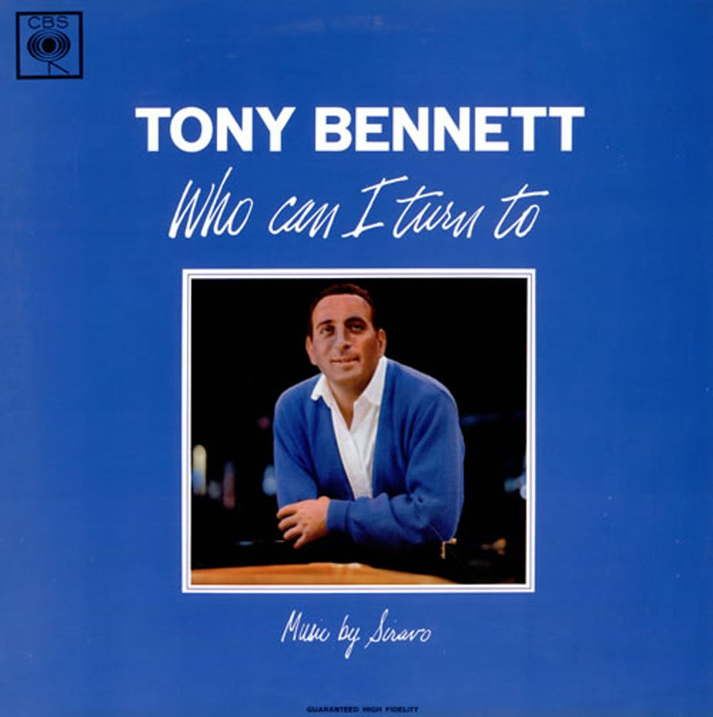 Tony Bennett Who Can I Turn To UK vinyl LP album (LP record) BPG62486