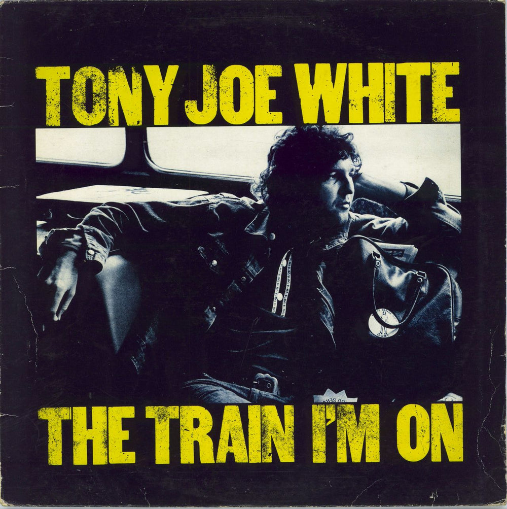 Tony Joe White The Train I'm On - White Label UK vinyl LP album (LP record) K46147