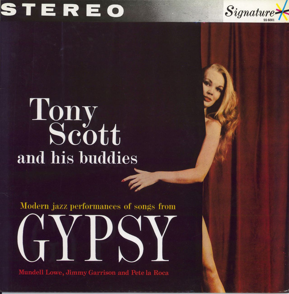 Tony Scott Gypsy Spanish vinyl LP album (LP record) FSR-574