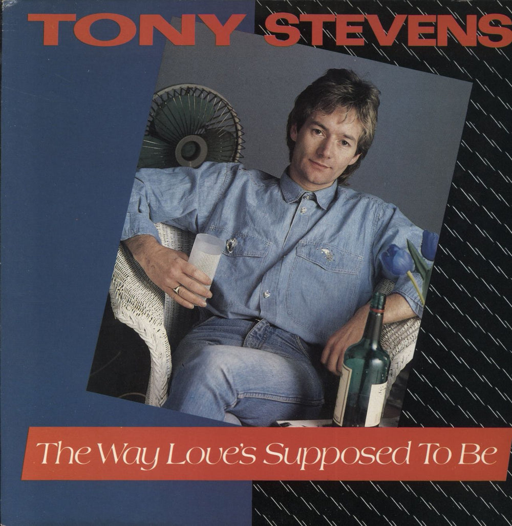 Tony Stevens The Way Love's Supposed To Be UK 7" vinyl single (7 inch record / 45) RITZ083