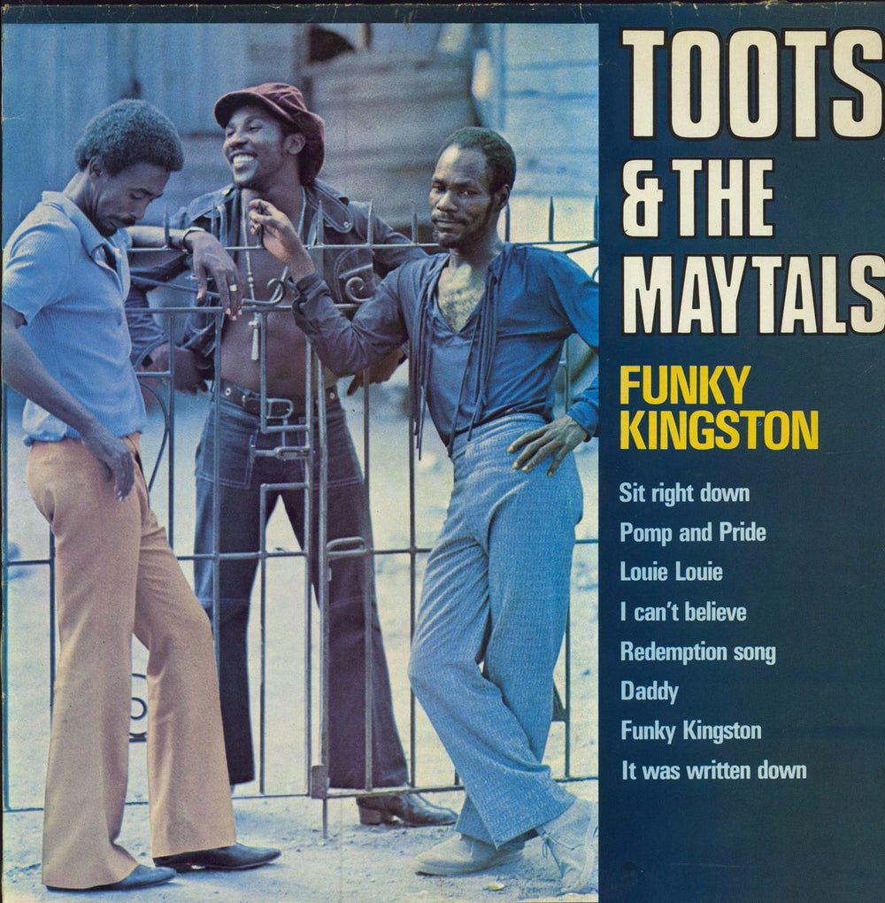 Toots & The Maytals Funky Kingston UK vinyl LP album (LP record) TRLS201