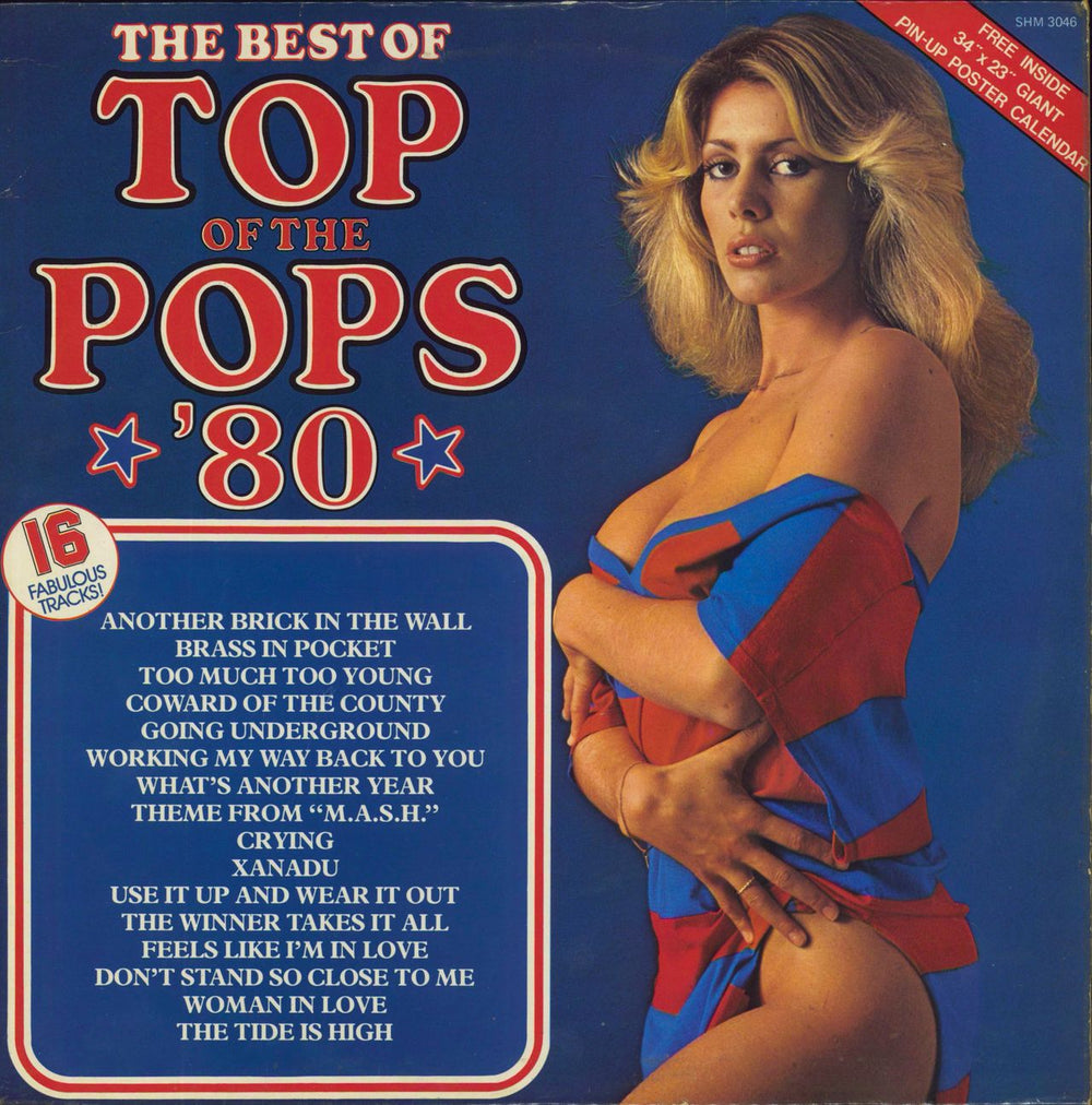 Top Of The Pops The Best Of Top Of The Pops '80 UK vinyl LP album (LP record) SHM3046