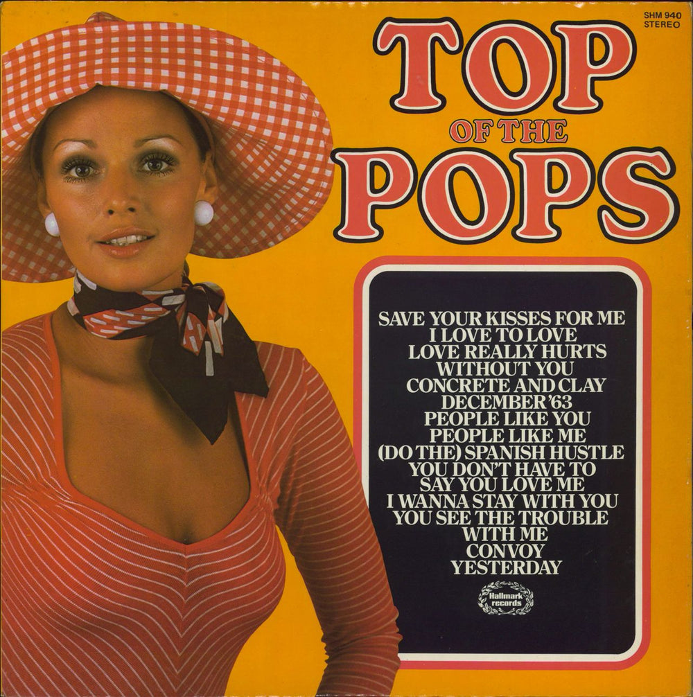 Top Of The Pops Top Of The Pops Vol. 51 UK vinyl LP album (LP record) SHM940