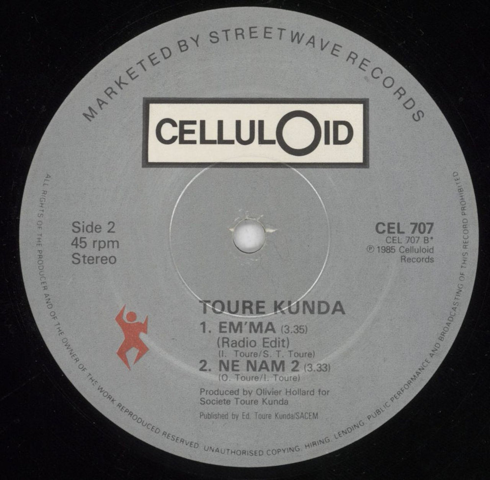 Touré Kunda Em'ma UK 12" vinyl single (12 inch record / Maxi-single)