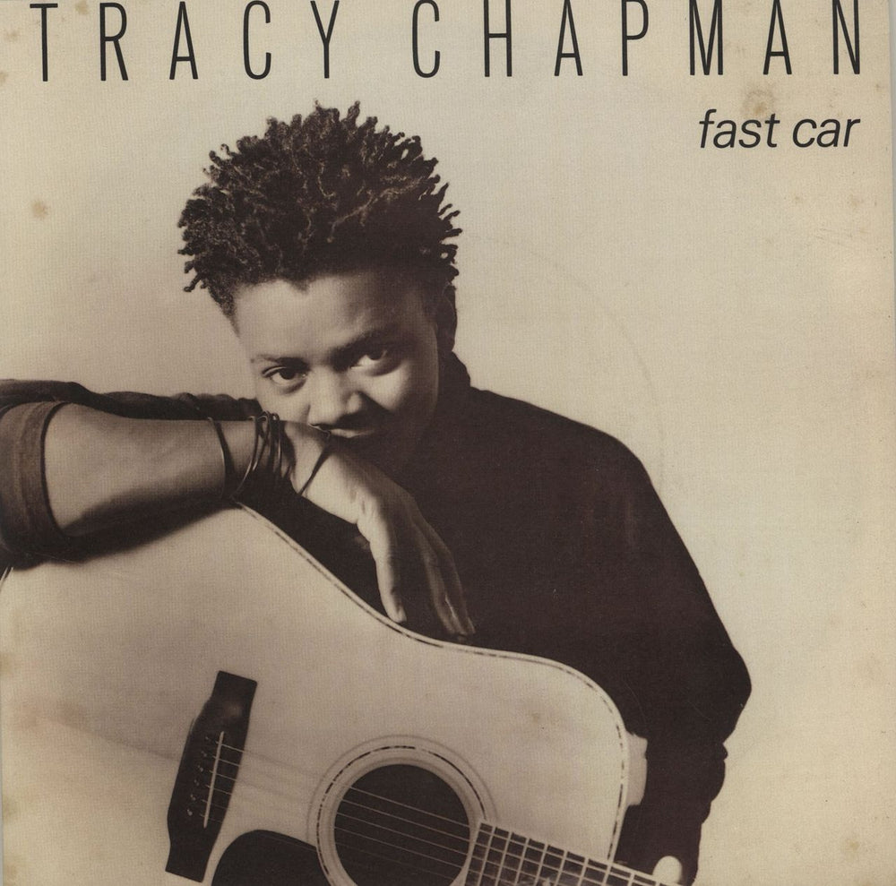 Tracy Chapman Fast Car UK 7" vinyl single (7 inch record / 45) EKR73