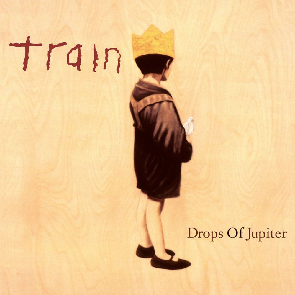 Train Drops Of Jupiter - Red & Black Vinyl 180 Gram UK vinyl LP album (LP record) TR.LPDR811493