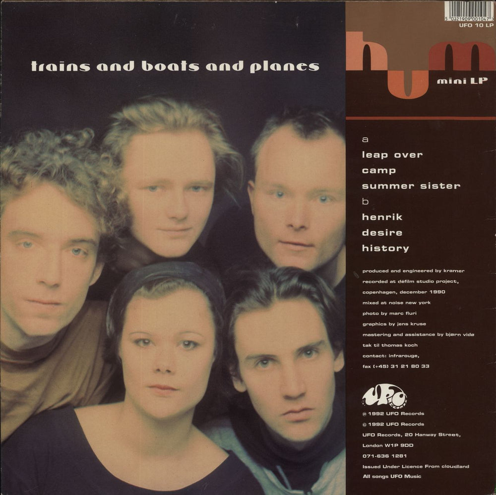 Trains And Boats And Planes Hum UK 12" vinyl single (12 inch record / Maxi-single) 5021909001047