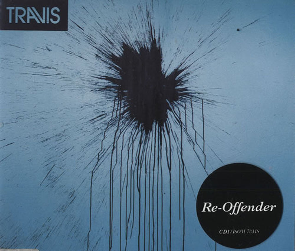 Travis (90s) Re-Offender UK 2-CD single set (Double CD single) ISOM78MS/SMS
