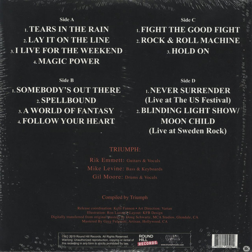 Triumph Classics - 180gm Silver Vinyl - Sealed UK 2-LP vinyl record set (Double LP Album)