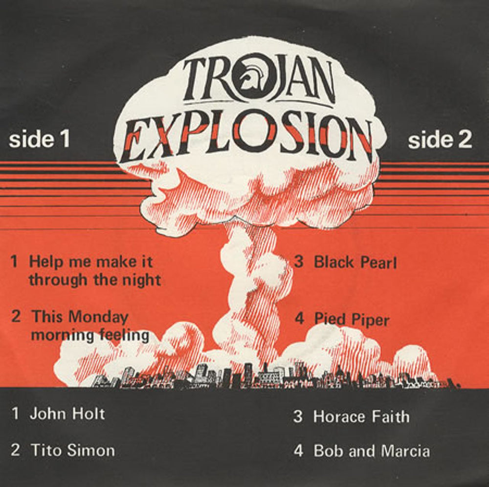 Trojan Records Trojan Explosion Volume 3 UK 7" vinyl single (7 inch record / 45) TMX4003