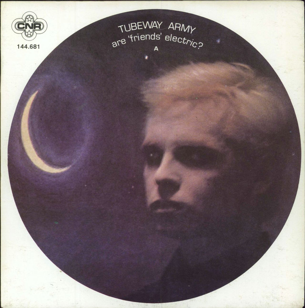 Tubeway Army Are Friend's Electric? - P/S Dutch 7" vinyl single (7 inch record / 45) 144.681