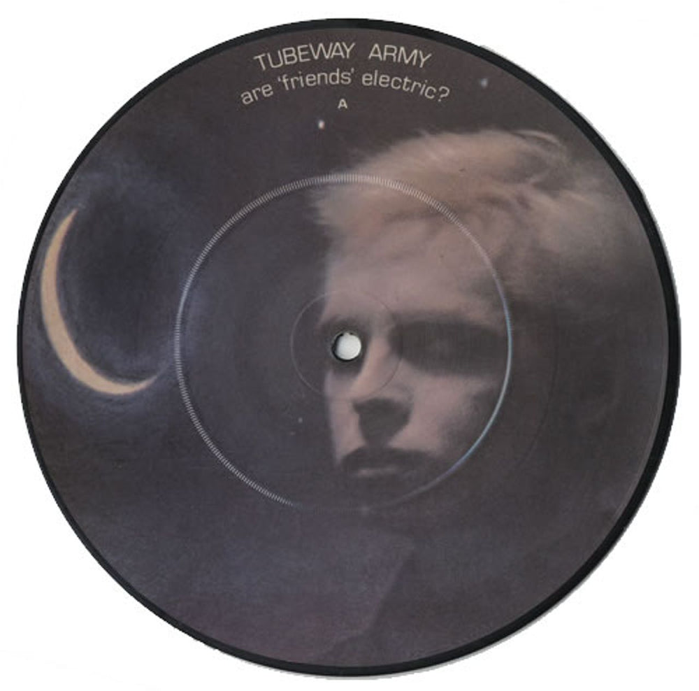 Tubeway Army Are 'Friends' Electric? UK 7" vinyl picture disc (7 inch picture disc single) BEG18P