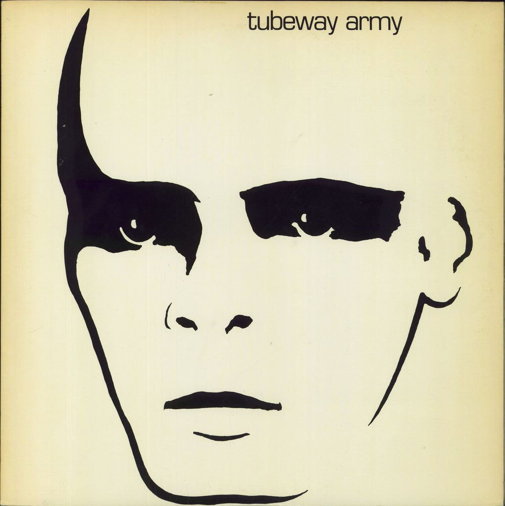 Tubeway Army Tubeway Army Japanese vinyl LP album (LP record) P-10779A