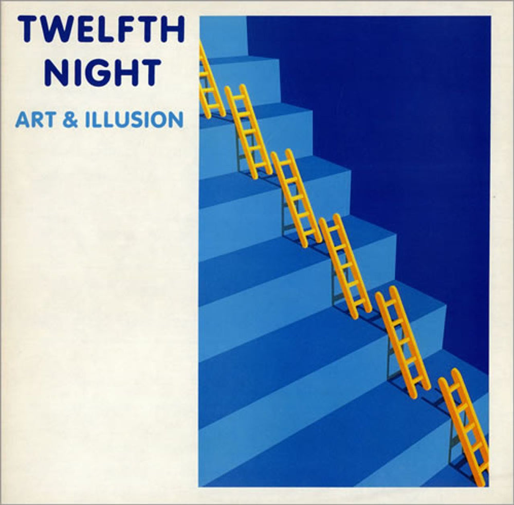 Twelfth Night Art & Illusion + Insert UK vinyl LP album (LP record) MFN-36