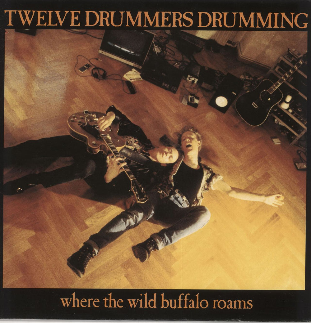 Twelve Drummers Drumming Where The Wild Buffalo Roams German vinyl LP album (LP record) 834729-1