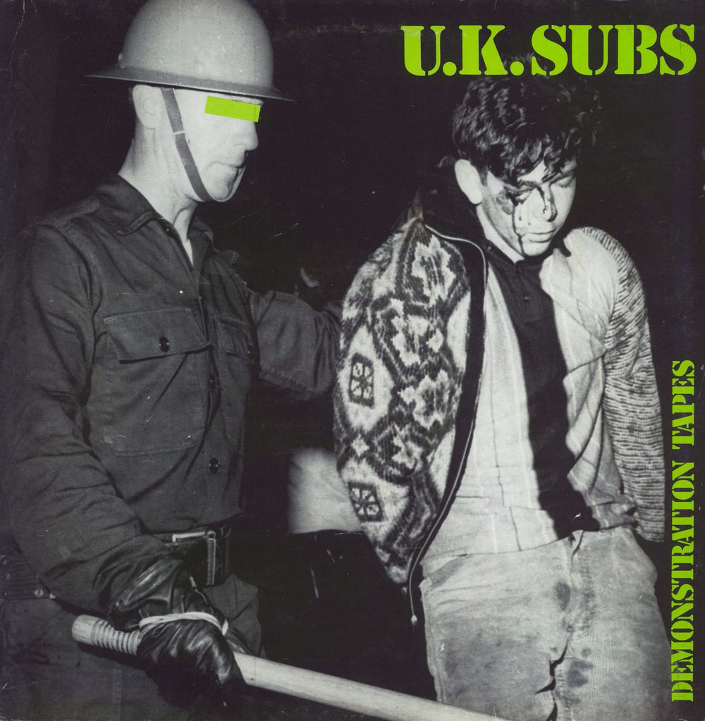 U.K. Subs Demonstration Tapes Belgian vinyl LP album (LP record) KOMA7880005