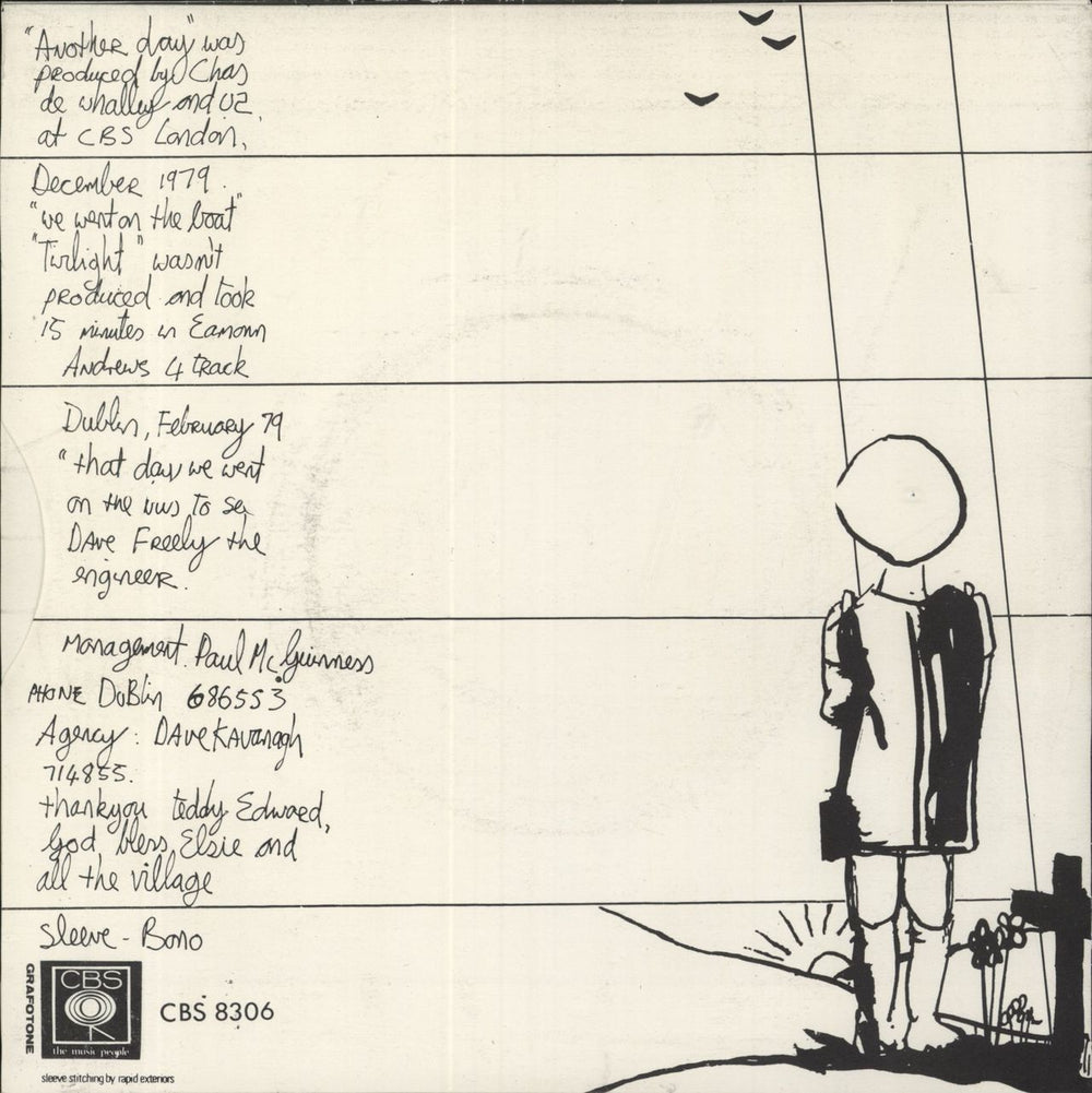 U2 Another Day - Orange Vinyl Irish 7" vinyl single (7 inch record / 45)