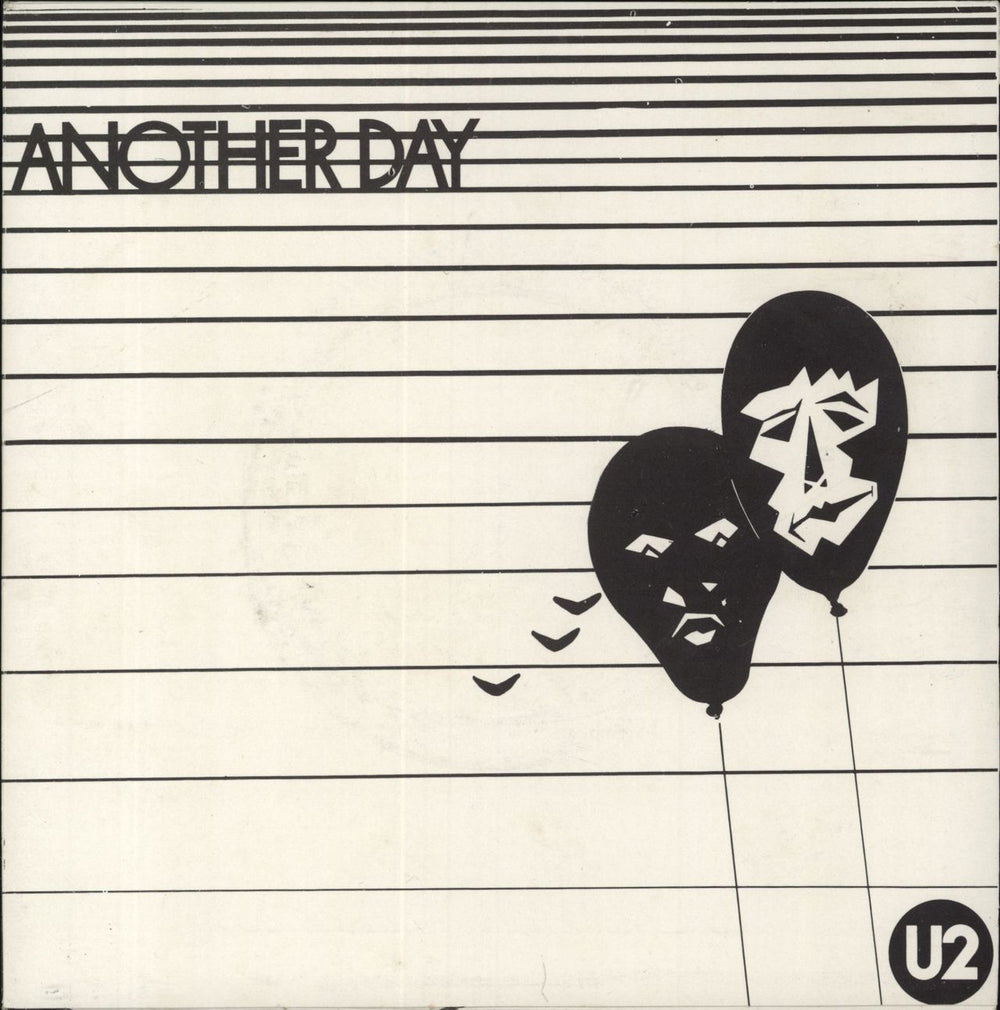 U2 Another Day - White Vinyl Irish 7" vinyl single (7 inch record / 45) CBS8306