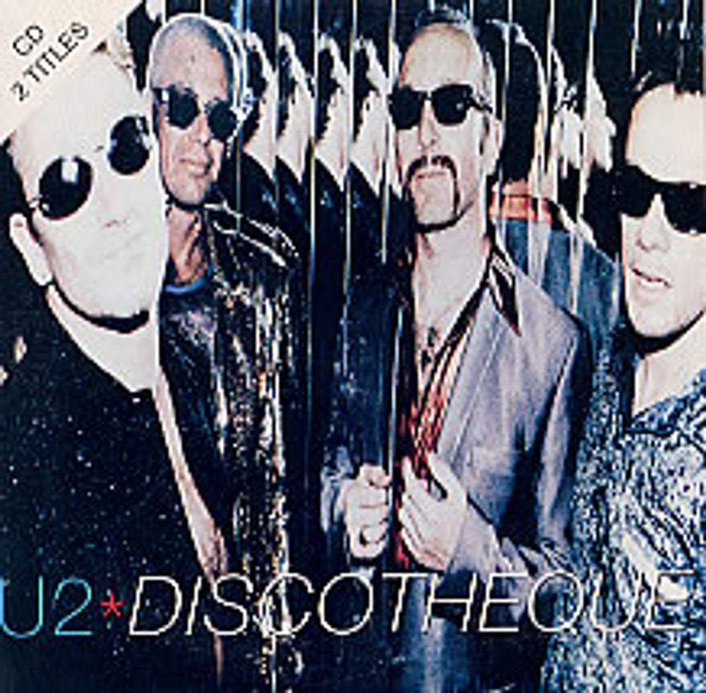 U2 Discotheque Australian CD single (CD5 / 5") 854774.2