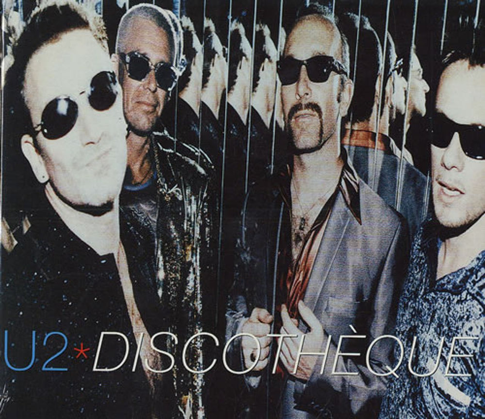 U2 Discotheque UK 2-CD single set (Double CD single) CID/X649