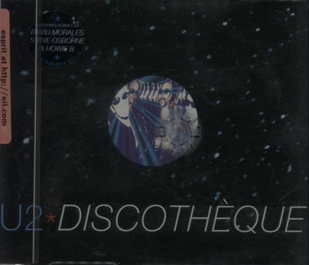 U2 Discotheque UK CD single (CD5 / 5") CIDX649