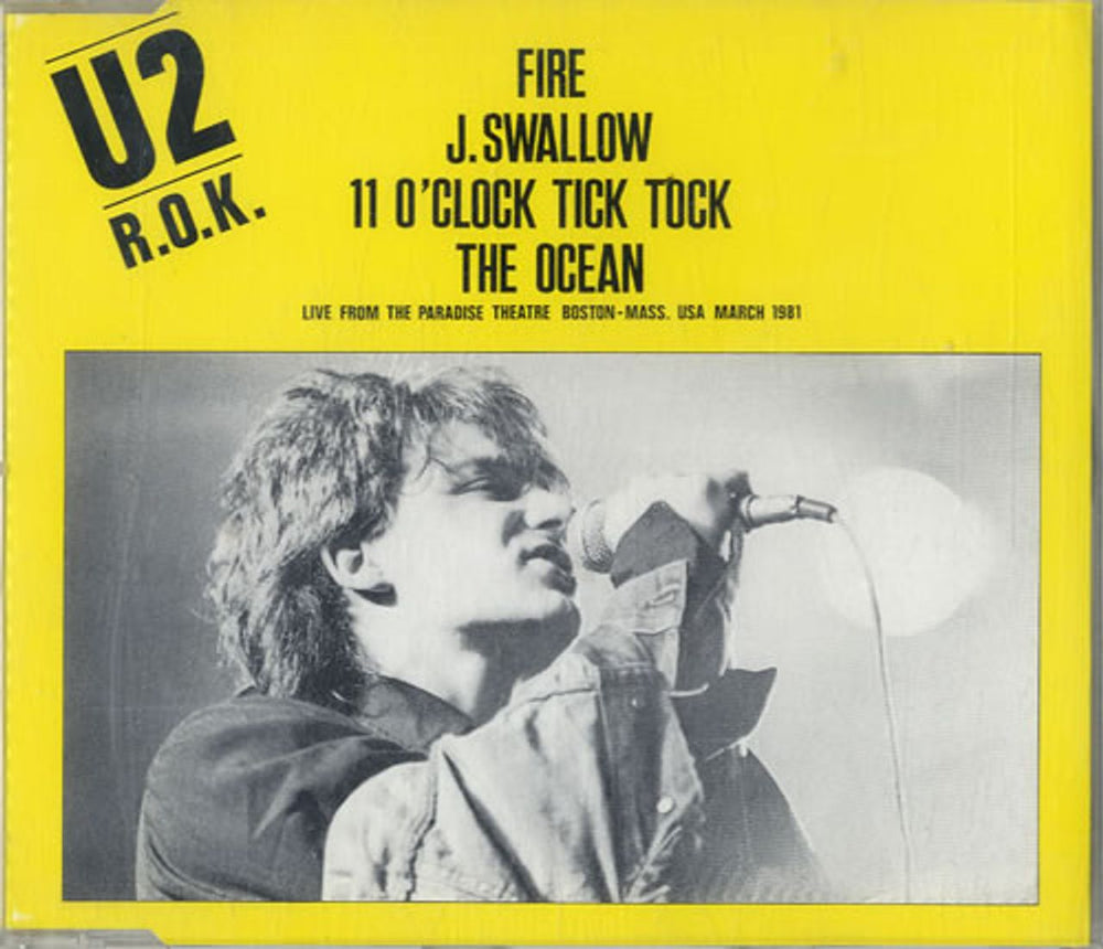 U2 Fire Austrian CD single (CD5 / 5") 664972
