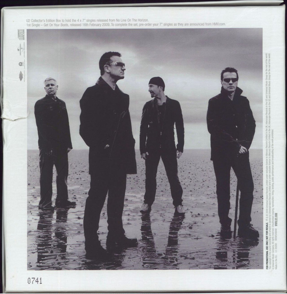 U2 No Line On The Horizon - Collector's Edition 7" Box Set - VG Box UK Promo box set