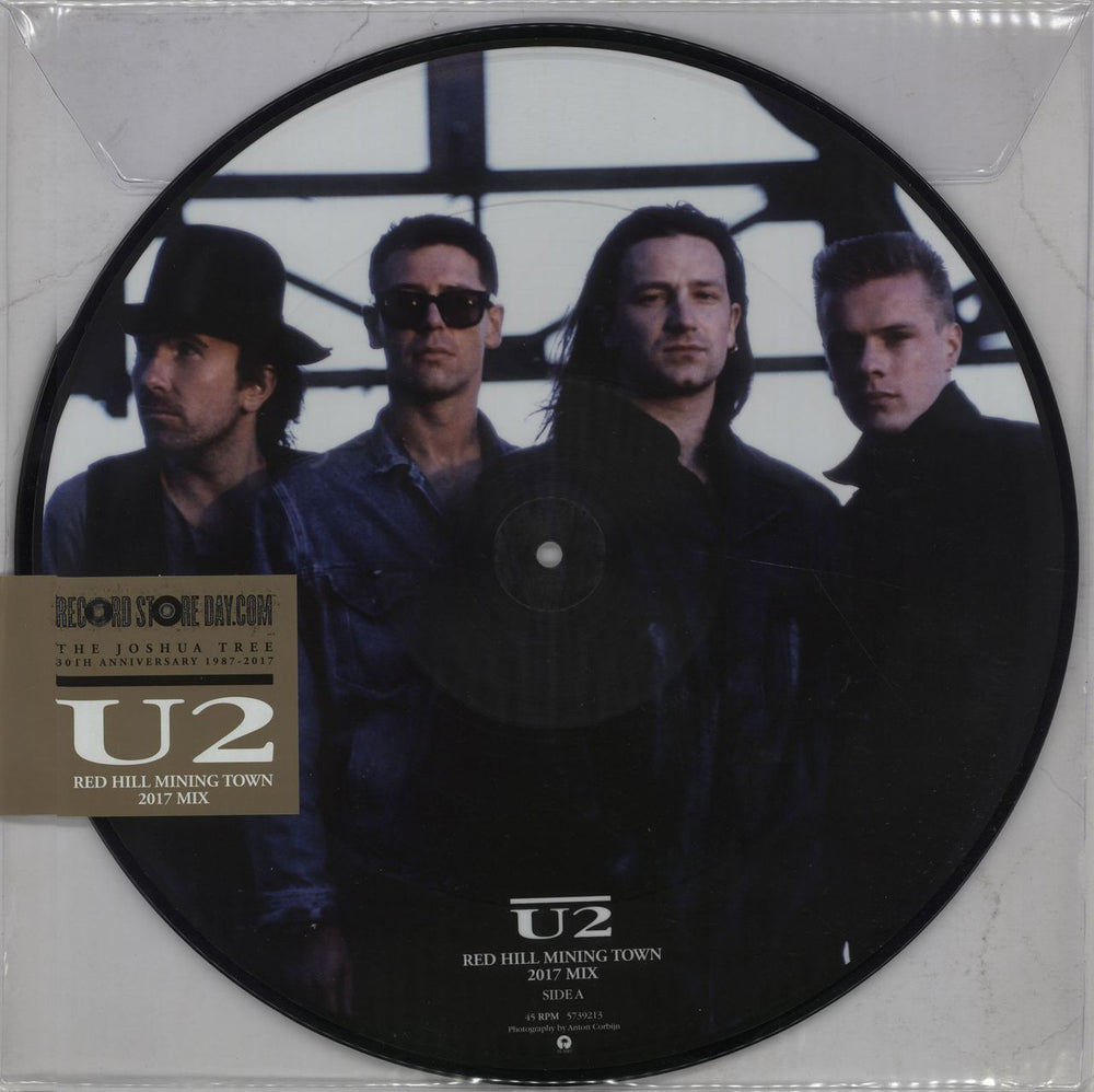 U2 Red Hill Mining Town (2017 Mix) - RSD17 UK 12" vinyl picture disc (12 inch picture record) 5739213