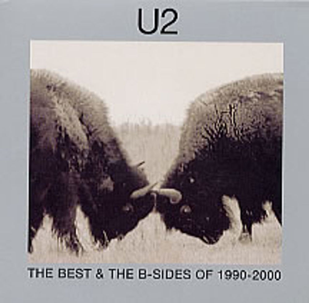 U2 The Best & The B-Sides of 1990-2000 UK Promo 2 CD album set (Double CD) CIDDJU213