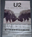 U2 The Best Of 1990-2000 Taiwanese Promo poster PROMO POSTER