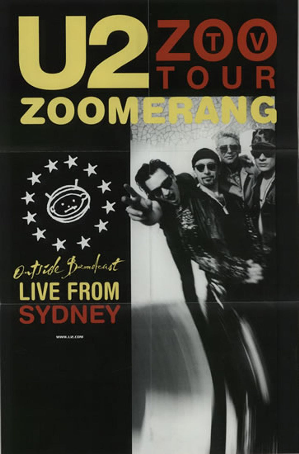 U2 Zoo TV Live UK 2 CD album set (Double CD) U-22CZO589695